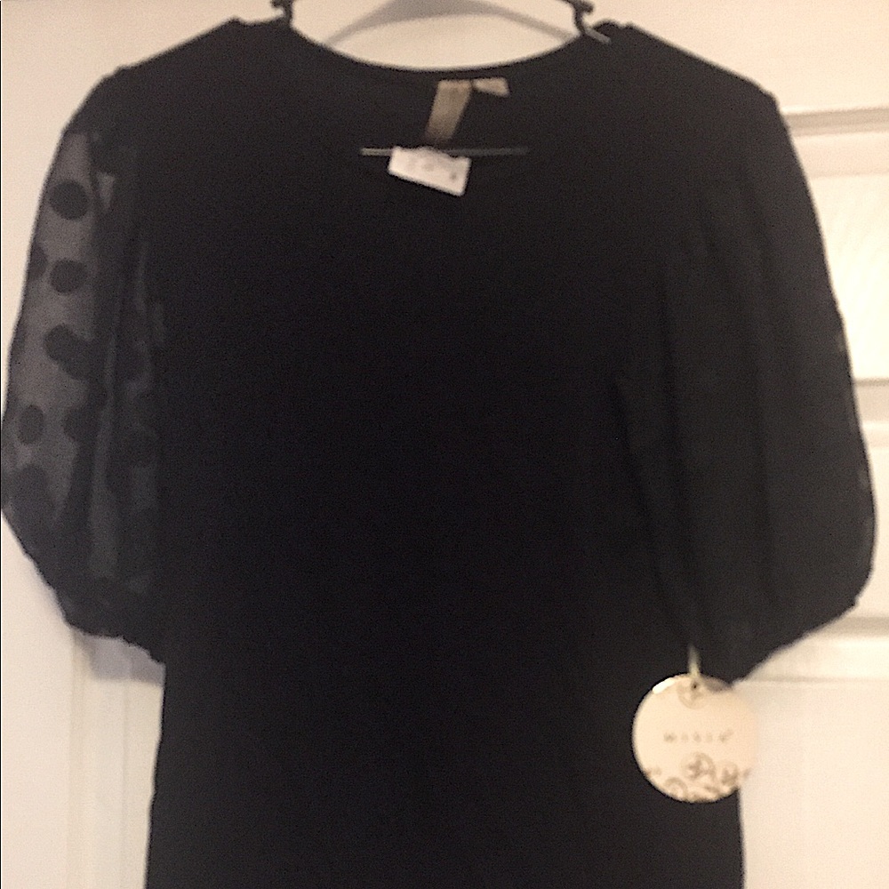 NWT Cute Black Top